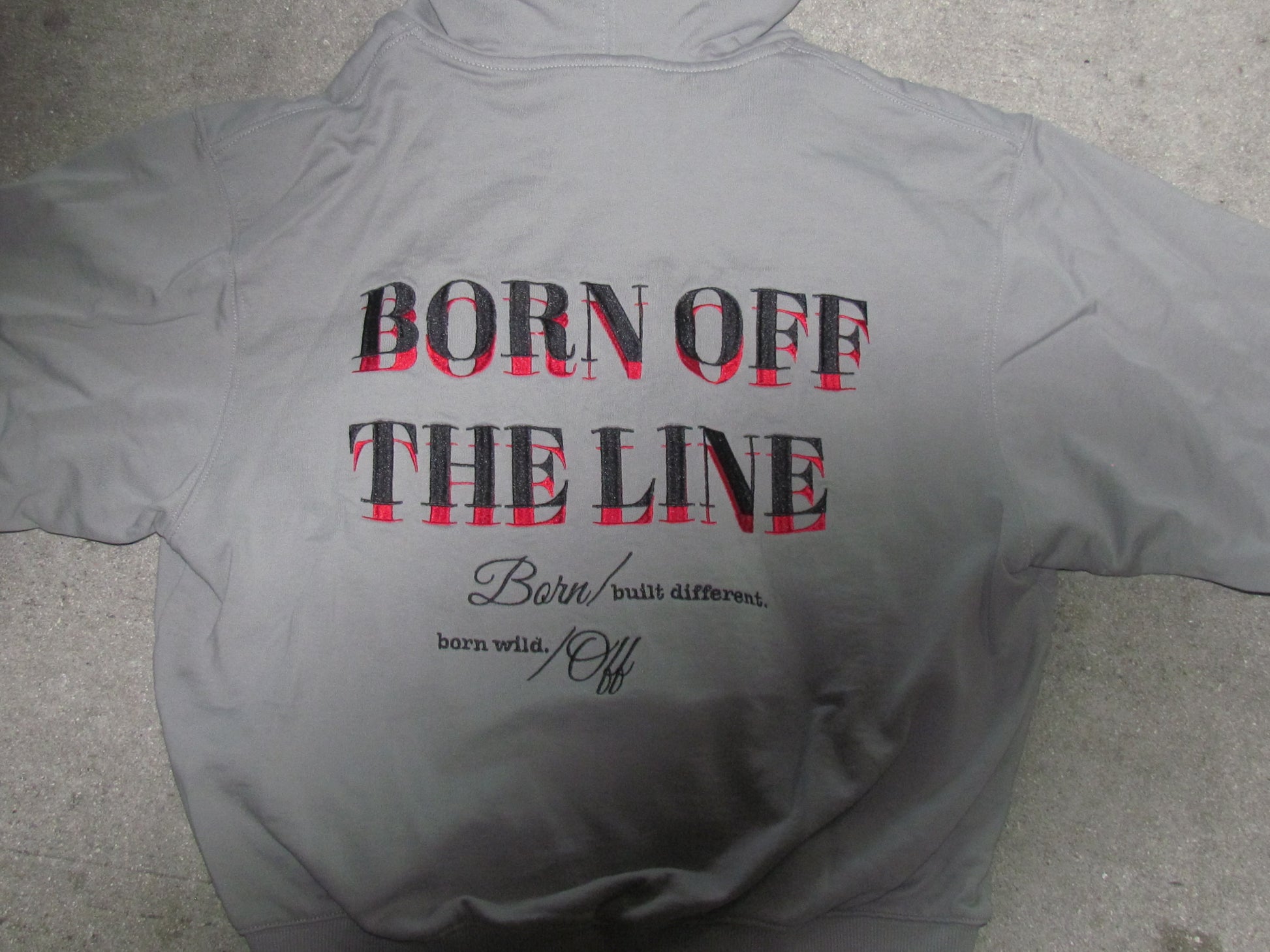 Signature BOTL Double Zip Up Hoodie